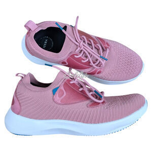 Vessi Everyday Move Women 9 Arizona Pink Waterproof Knit DymaTex Lace Up Sneaker